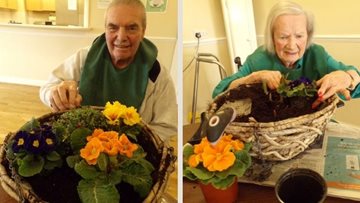 Middlesex Residents do a spot of indoor gardening